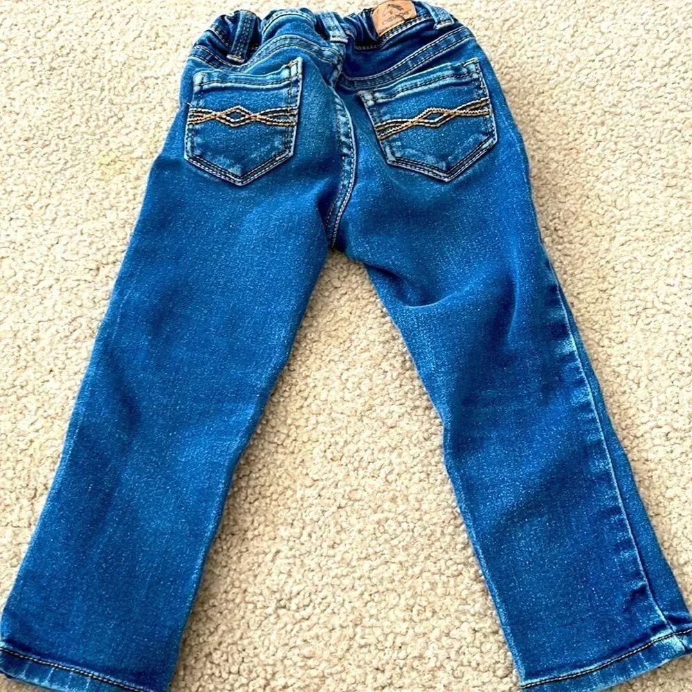 Set of (2) Toddler Blue Jeans Bundle- Jordache and Carter’s - Size 2T